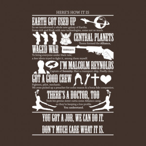 So here's how it is...