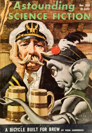 ... Art Richard Van Dongen Poul Anderson Beer #vintage #sciencefiction