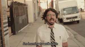 dave grohl, foo fighters, walk