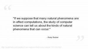 Rudy Rucker's quote #8