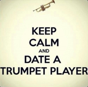 Love my trumpet player