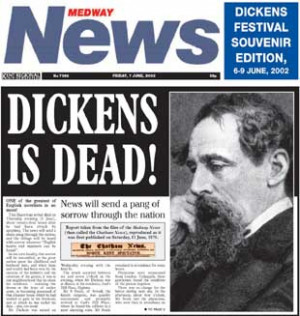 Charles Dickens Died This Date