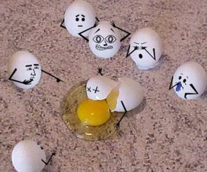 Funny eggs