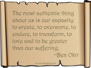 Ben Okri Quotes