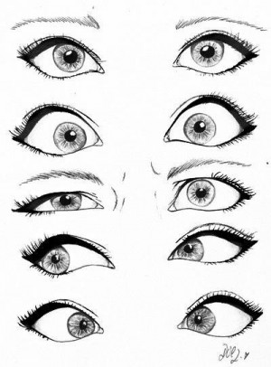 desenho olhos