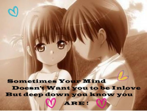 Anime Couples Cute Love Quotes