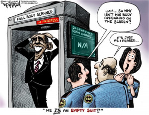 Obama is an Empty Suit [Cartoon]