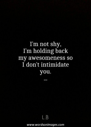 Intimidation quotes