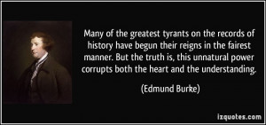 Power tends to corrupt, and absolute power corrupts absolutely.