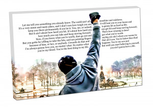 Picture-Canvas-Rocky-Balboa-boxing-QUOTE-Let-me-tell-you-something-you ...