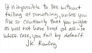 Literary Quote - J.K Rowling
