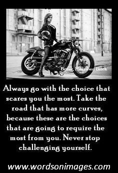 Women Biker Quotes Harley Davidson