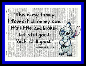 Cute Lilo And Stitch Quotes Lilo and stitch quotes