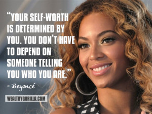 Beyonce Inspirational Quote