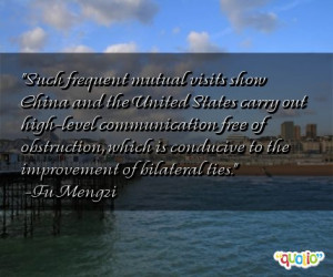 Such frequent mutual visits show China and the United States carry out ...