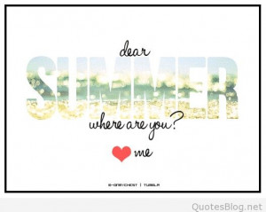 Cute summer quotes