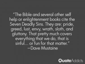 The Bible and several other self help or enlightenment books cite the ...