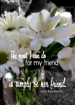 Be Gentle Quote Photograph