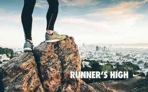 Runner's high. ;)