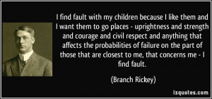 More Branch Rickey Quotes