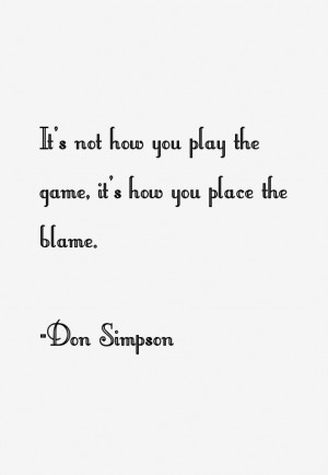 Don Simpson Quotes & Sayings