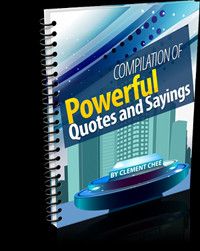 Bonus #5:Compilation of Powerful Quotes and Sayings