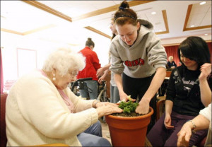 Cardinal Stritch Students Help Senior Citizens Mark Earth Dayjpg ...