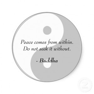 Peace From Within Not Seek
