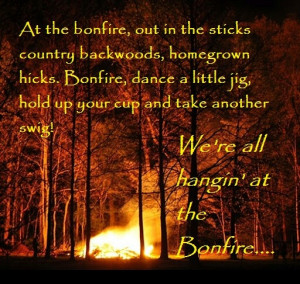 Bonfire - sounds like a great idea for Labor Day Weekend!