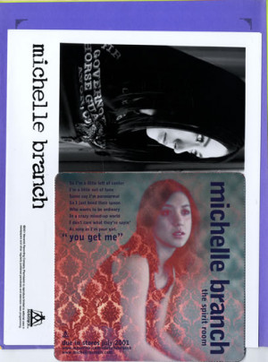 Michelle Branch, The Spirit Room Press Pack, USA, media press pack ...