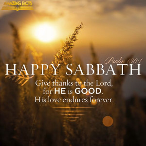 Happy Sabbath!!!