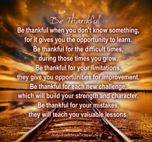 Thankful Quotes And Sayings http://inspirationaltravel.blogspot.com ...