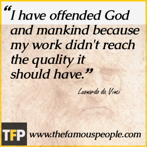 Leonardo Da Vinci Famous Quotes