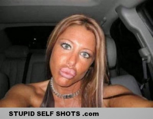Proverbial Duck face Selfies: Whoever wants to turn from a beautiful ...
