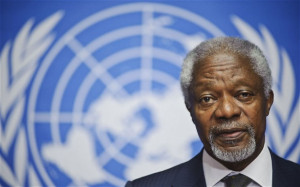 Kofi Annan claims it is too late for outside intervention in Syria