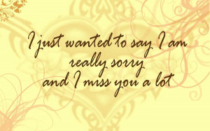 Sorry Wallpapers With Quotes Love Wallpapers With Quotes Wallpapers ...