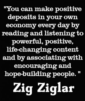 You can make positive deposits in your own economy.