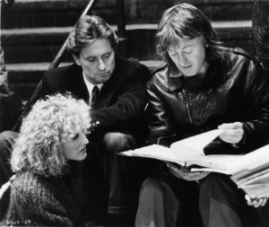 ... Douglas, Glenn Close and Adrian Lyne in Fatal Attraction (1987