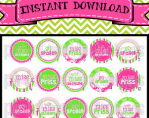 ... Cute Girly Sayings - INSTANT DOWNLOAD 1