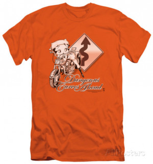 Betty Boop - Dangerous Curves (slim fit) T-Shirt
