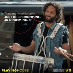 Just Keep Drumming!