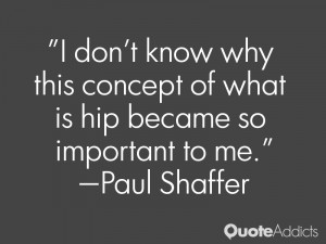 Paul Shaffer