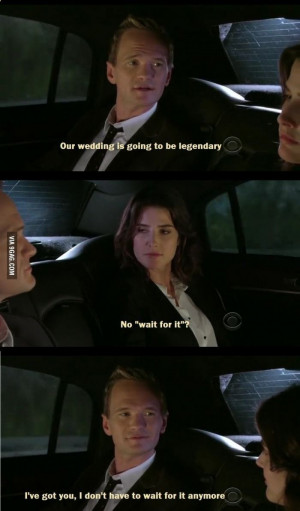 Best HIMYM quote so far. I love how much he loves her!