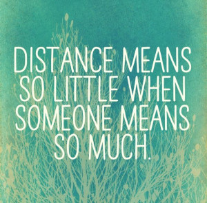 Long Distance Relationship Quotes — FoxerBox