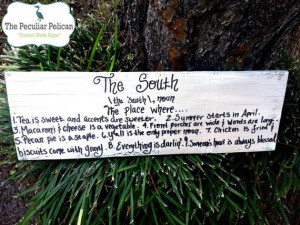 ... definition- SOUTHERN quote, southern saying, REPURPOSED wooden sign