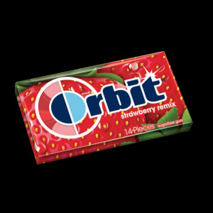Orbit Gum Strawberry Remix 12CT
