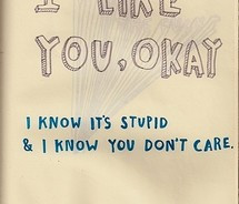 tumblr doodle handwriting letter like love quote quotes stupid text