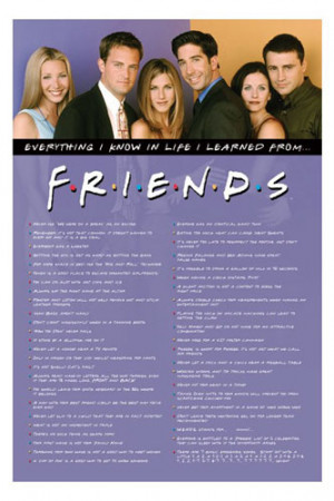 FRIENDS TV SERIES POSTERS, FRIENDS POSTERS