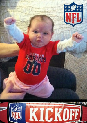 ... new nfl season picture baby in patriots t-shirt go patriots photo