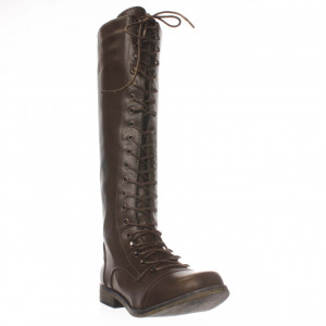 Home » XOXO Baker Lace Up Boot - Olive Return to Previous Page